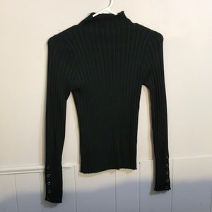 Forest green turtleneck